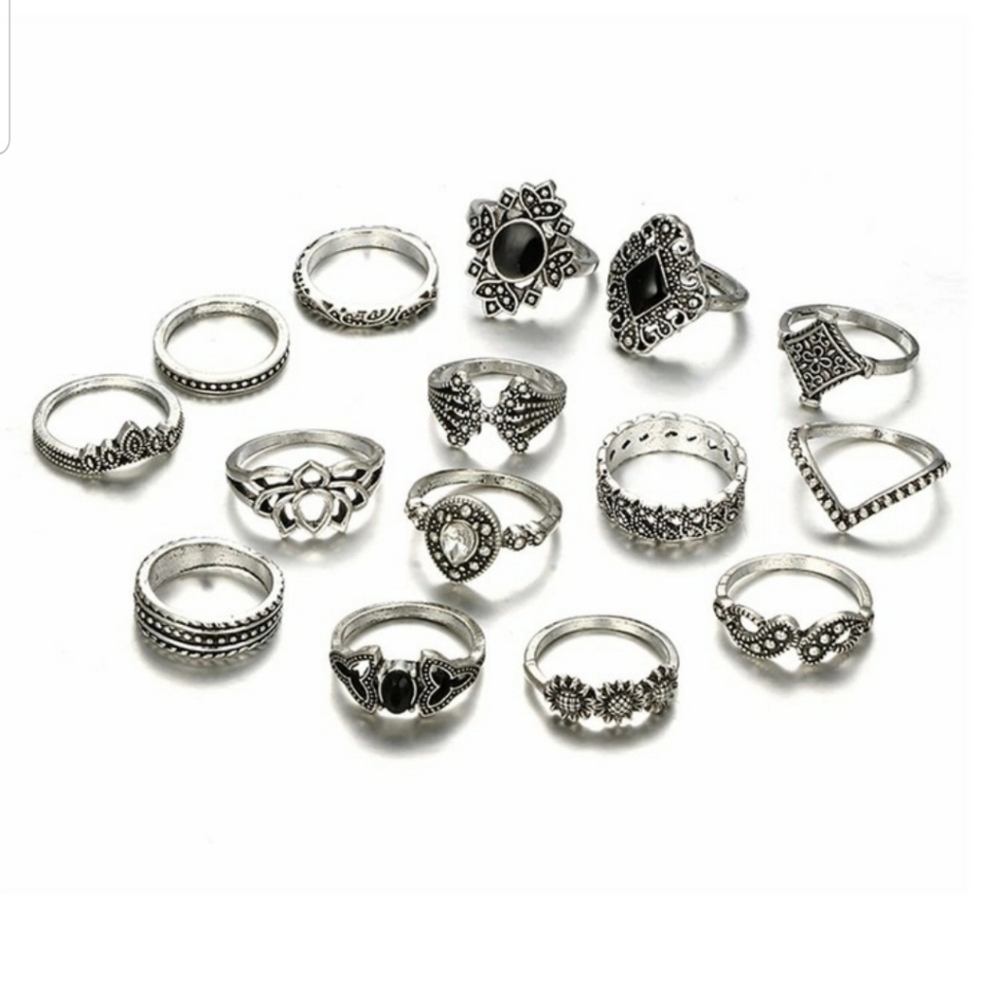 *Taylor* 15 Piece Ring Set - Picture 3 of 7